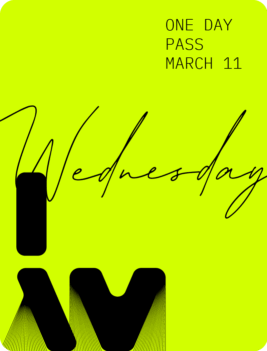 2026 One Day Pass March 11