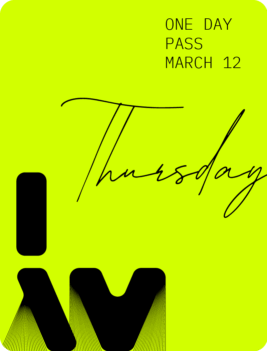 2026 One Day Pass March 12