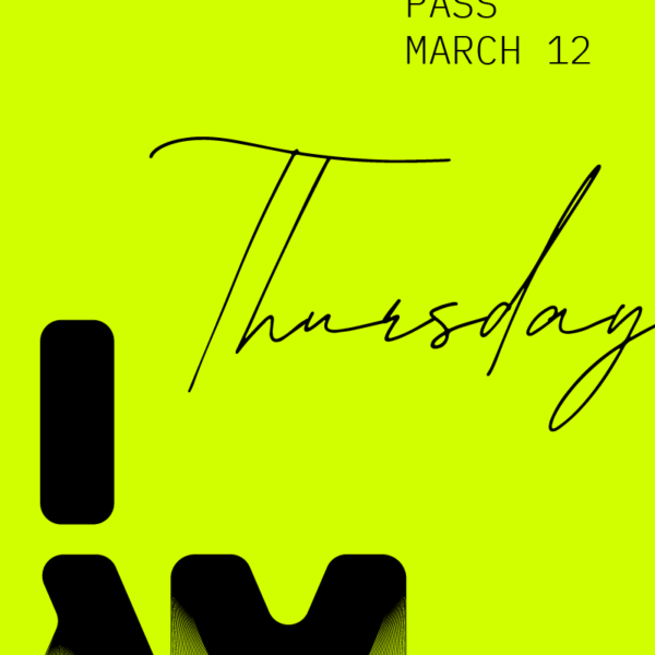 2026 One Day Pass March 12